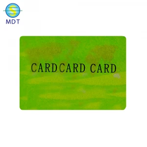 MDT google playing gift card clear business  card  printing in plastic pvc