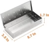 Meat Smokers Box Barbecue Grilling Accessories Smokey Bbq Flavor Stainless Steel Smoker Box