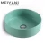 Import MEIYANI 2018 above counter round circular shape lavabo matt pink wash hand sink basin from China