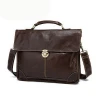 Men Business Crossbody Bag Men Tote Bag Fashion Genuine Leather Briefcase
