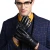 Import Men&#x27;s leather gloves 5512  training touch screen winter warm lining sheepskin men dressing gloves mittens from China