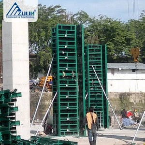metal concrete formwork system for concrete wall and column slab