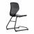 Import Metal Frame plastic school chair  Armless Stacking Chair Visitor Conference Chair from China
