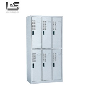 Metal furniture iron steel wardrobe cabinet hospital storage cabinet