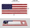 Minglu GMP-023  American Flag Gaming Mouse Pad XL Extended Large Mouse Mat Desk Pad Stitched Edges Mousepad Long Non-Slip Rubber