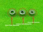 Mini ball steel mini linear bearings 2mm-5mm aperture groove