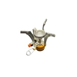 Mini Gas-Fueled Folding Camping Stove for Outdoor Camping Travel Recreation