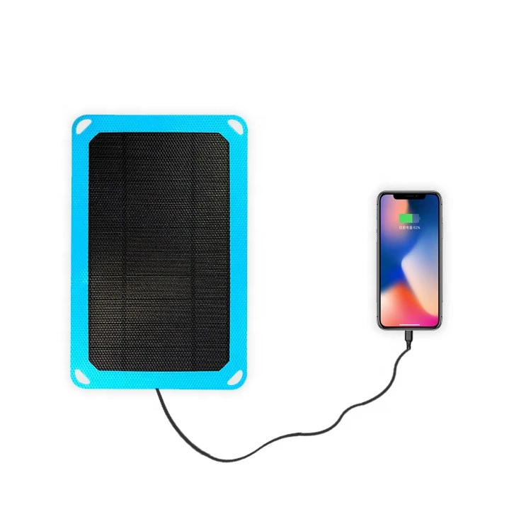 Mini Solar Panels 5W Outdoor Solar Panel Camping Charger For Mobile Phone