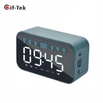 Mini Speaker Portable Column Wireless Speaker Sound Box With Led Display Alarm Clock Hifi Tf Card Mp3 Music Play