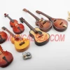 Miniature violin music box and miniature mechanical music box