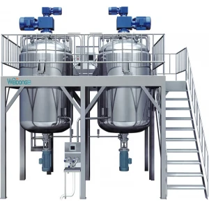 Mixing Equipment for Shampoo Detergent Heating Mixing Tank