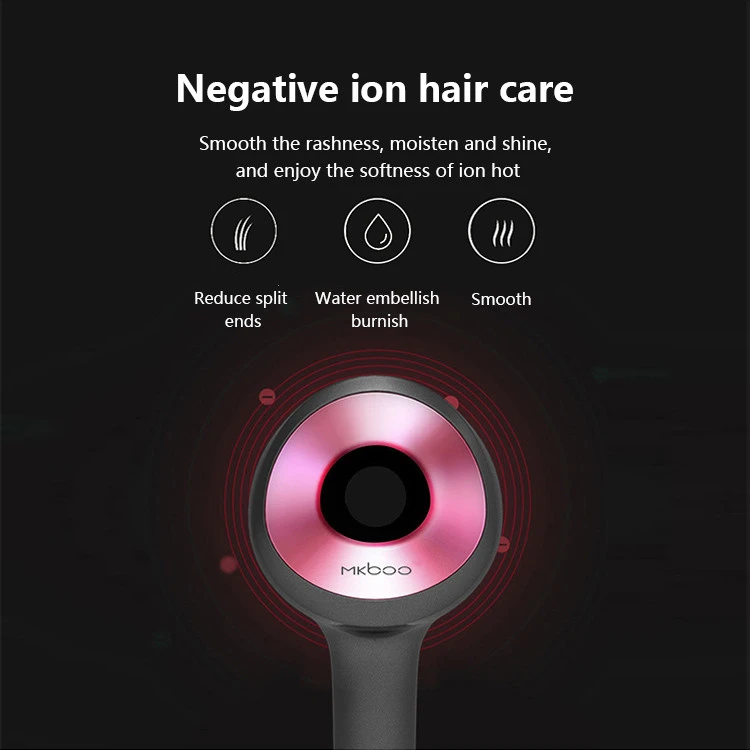 Mkboo Hohles Design Klingenloser Trockner wireless hairdryer daison hairdryer  cordless hair dryer