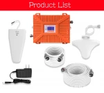 Mobile phone signal enhancement receiver amplifier 3G 4G LTE antenna host with antenna outdoor log periodic antenna