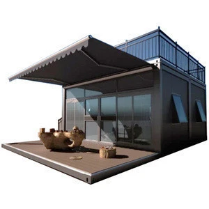 Modern anti-rust modular shipping container coffee house