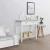 Modern bedroom white dressing desk bed end side table,European hallway mdf entrance console table with drawer