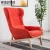 Import Modern design comfortable relax living room fabric leisure wooden arm single sofa chairs for sale from China