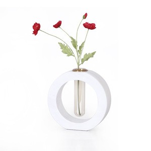 Modern light luxury decorative vase wedding decoration home art decorative flower vase