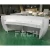 Import Modern Oval Shaped Salon Desk Round Front Desk Reception Custom Made Reception Desk with LED Light from China