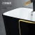 Import Modern sanitary ware bathroom black ceramic free standing pedestal toilet hand wash basin from China
