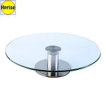 Modern Simple Party Wedding Decorating Tool Glass Plate Candy Bread Tray Holder Cupcake Cup Cake Dessert Stand