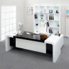 Modern white bright colored office room furniture boss desks