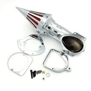 Motorcycle Accessories Air Cleaner Kits Intake Filter For Honda Shadow Spirit 750  ACE 750  CHROME Color