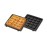 Import Multi Colour 750-Watts Waflera Detachable Grill Non-stick Coating Waffle Maker from China