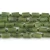 Import Natural 7.5Inch Cylinder Shape Faceted Green Canadian Jades Stone Loose Spacer Beads For Jewelry DIY Making from China
