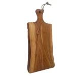 Natural Acacia Wooden Meat & Fruits Cutting Board and Knives Set Customized Vegetable/Cheese Chopping Board