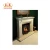 Import Natural Carrara White Marble Carving fireplace insert for Indoor Decoration from China