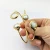 Import Natural Cuff Pearl Bracelet Bangle white 2 Stone Pearls Opened Gold jewel jewelry Adjustable style handmade Women Jewellery from China