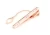 Import Necktie Tie Clip Bar Pin rose gold diamond Stainless Steel High Quality Business Gift Plain Design tie clips from China