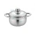 Import New arrival brand new hot pot 4pcs stainless steel casserole cookware set  with Tubular handle from China