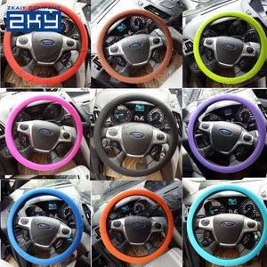 New Arrival Eco Friendly Silicone Car Steering Wheel Cover, Silicone Car Steering Case