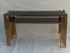new arrival stainless steel marble top console table