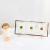 Import New Arrivals Creative Metal Transparent Double Glass Picture Photo Frames With  Iron Easel from China