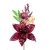 Import New christmas plastic artificial flowers ornament arrangement head from China