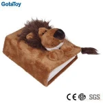 New design custom lion plush toy photo album