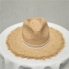 New Design Fedora Wide Brim Panama Hat Fashionable Straw Hats
