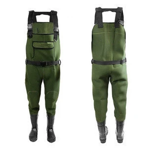 New Design Insulated Chest Camo Fishing Waders