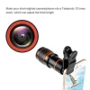 New design portable mini Mobile Phone Telephoto Lens 8x 12x Optical Telescope cellphone Camera  Zoom Lenses