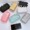 New Design Wedding Acrylic Bags Party Evening Clutch Chain Sling Crossbody Bag Fashion Big Beaded Bag 11 Colors Womens Clutches