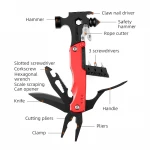 New EDC Multi-Purpose Tools Foldable Life-saving Tools Hammer Mini Broken Glass Car Safety Hammer