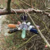 New product natural quartz crystal seven chakra crystal for wedding/healing