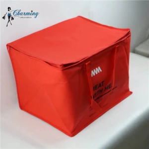 New product unique design sports leisure cooler lunch bag non woven food cooler bag