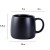 Import New products 2021 unique 450ml white ceramic coffee mug custom european style milk tea cup for gifts from China