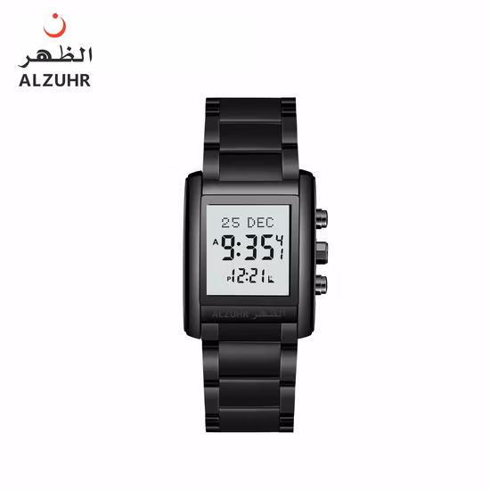 New Release Fashion Luxury Al Fajr Watch for Muslim Prayer