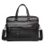 Import New Retro Men&#x27;s Business Briefcase Waterproof Large Capacity   leather  Men&#x27;s Handbag from China