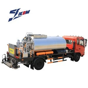 New road grooving machine ZQZ5250GLQ brake chamber asphalt distributor tanker