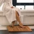 Import New Style 100%Natural Bamboo Bath Mat non slip Bathroom Floor Shower Mat from China